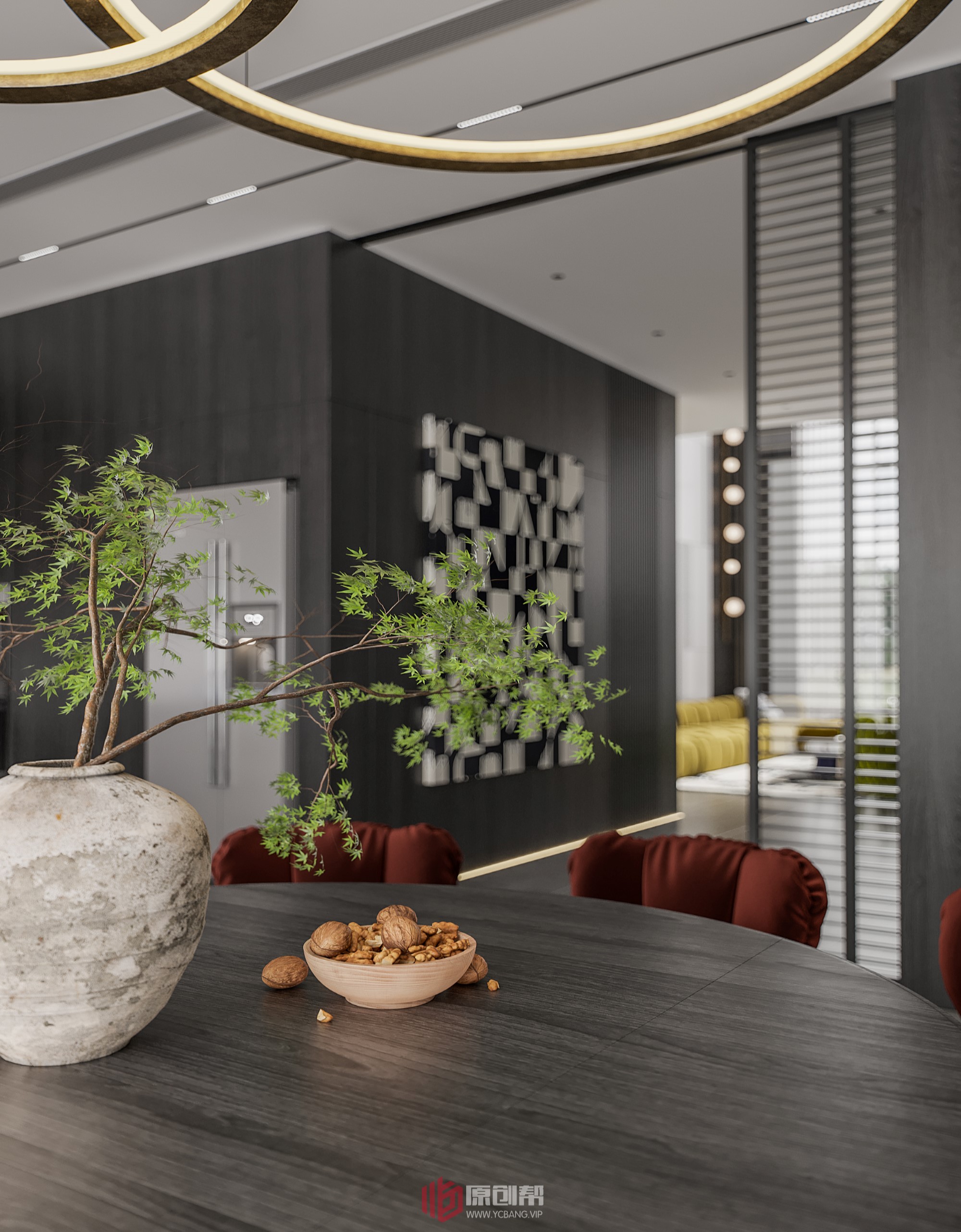 现代风格办公室设计丨原创帮（设计帮）-13