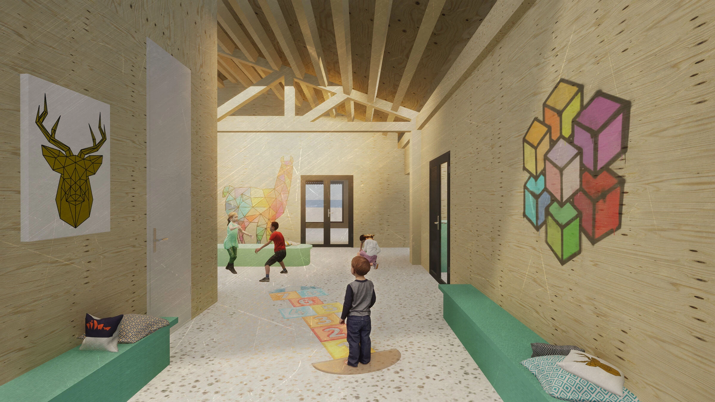 CUTE 生态学校和幼儿园丨瑞士丨Concrete and the Woods (CATW)-10