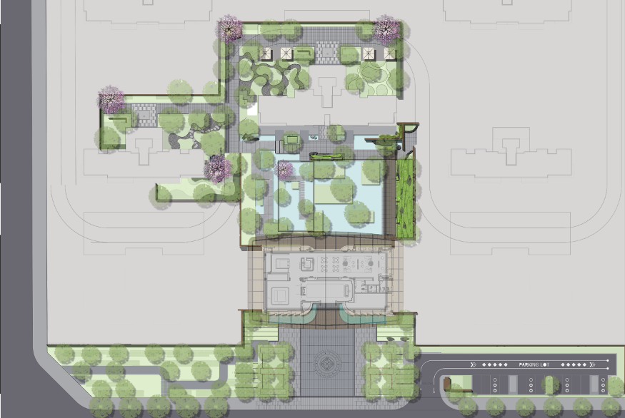 成都中旅青羊馥棠丨中国成都丨景观metrostudio迈丘设计,觀山營造  工作室等-5