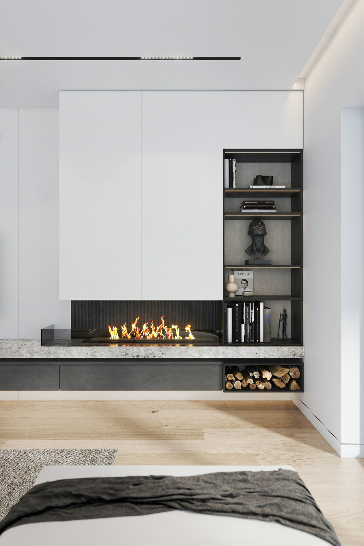 现代简约白色空间设计案例解析-5