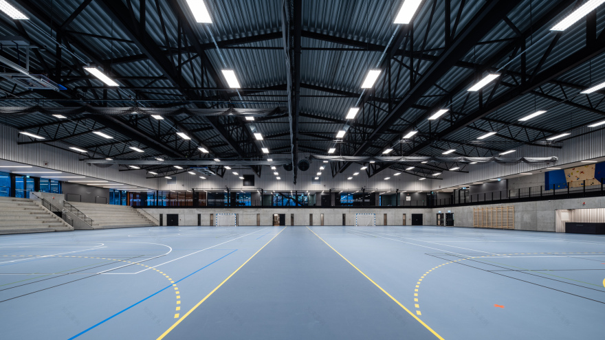 Bjerkreimshallen 多功能厅丨挪威丨Arkitektkontoret Vest AS-29