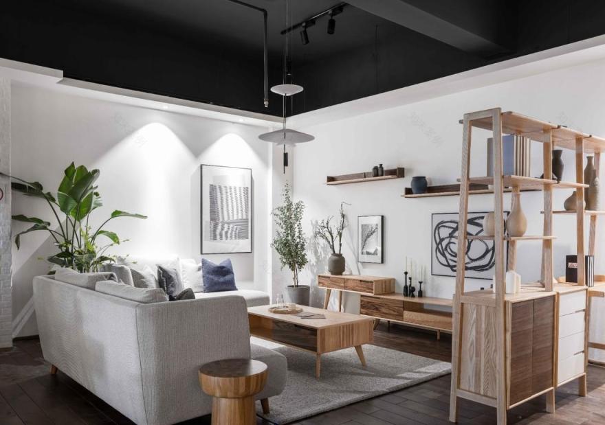 亦舍设计 | 原木与粗陶的原始碰撞,打造和谐居家空间-18