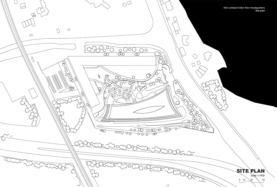 隆奥银行全新“One Roof”总部丨瑞士日内瓦丨Herzog & de Meuron-61