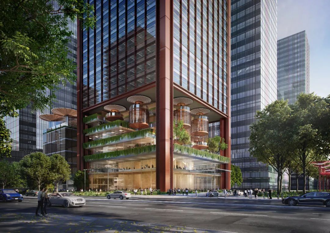 罗杰斯RSHP联手欧博中标深圳前海金融总部大楼设计-27
