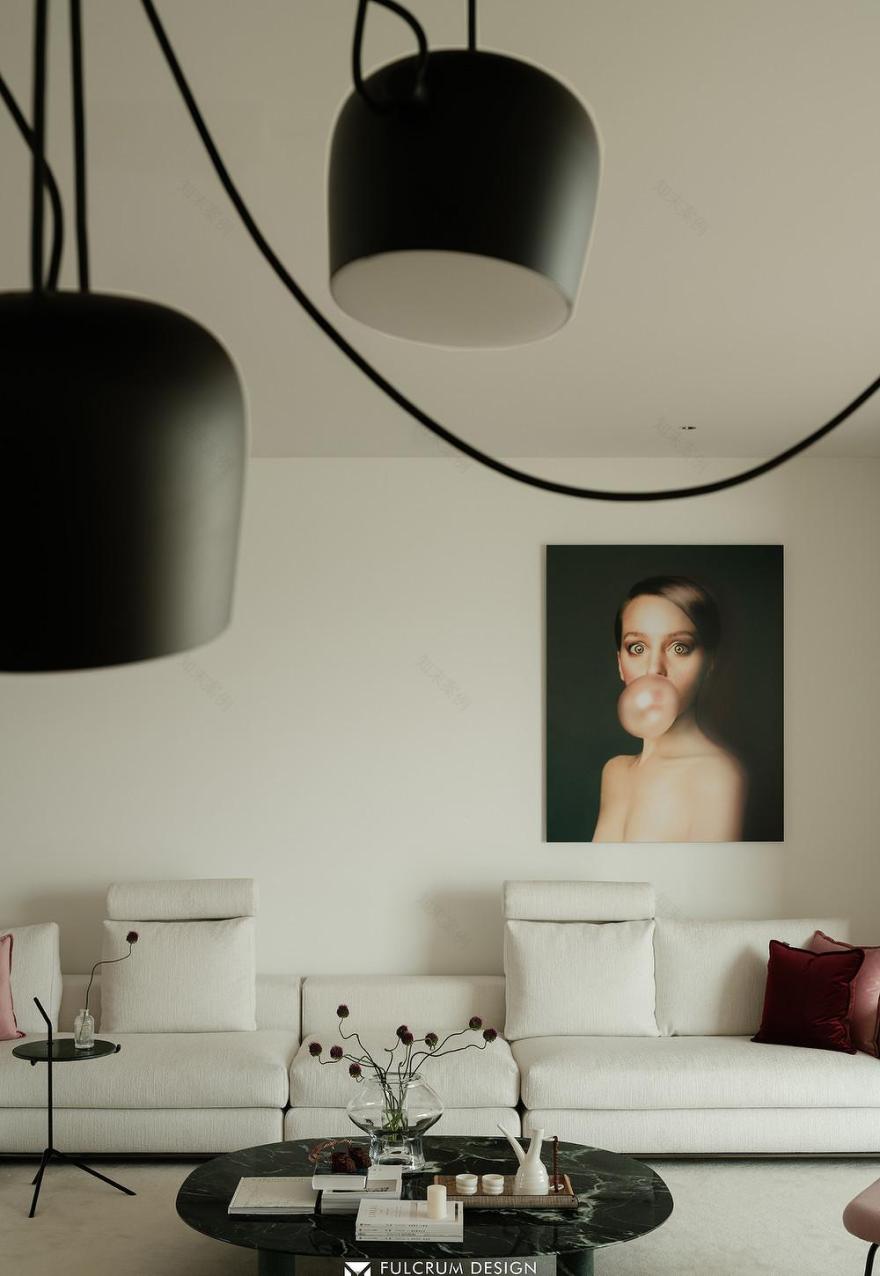 极简风大平层,把生活过成好莱坞大片-35