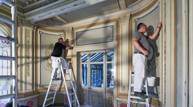 Andri Cajos Architekten AG丨Instandsetzung Denkmalschutzobjekte im Park丨瑞士-7