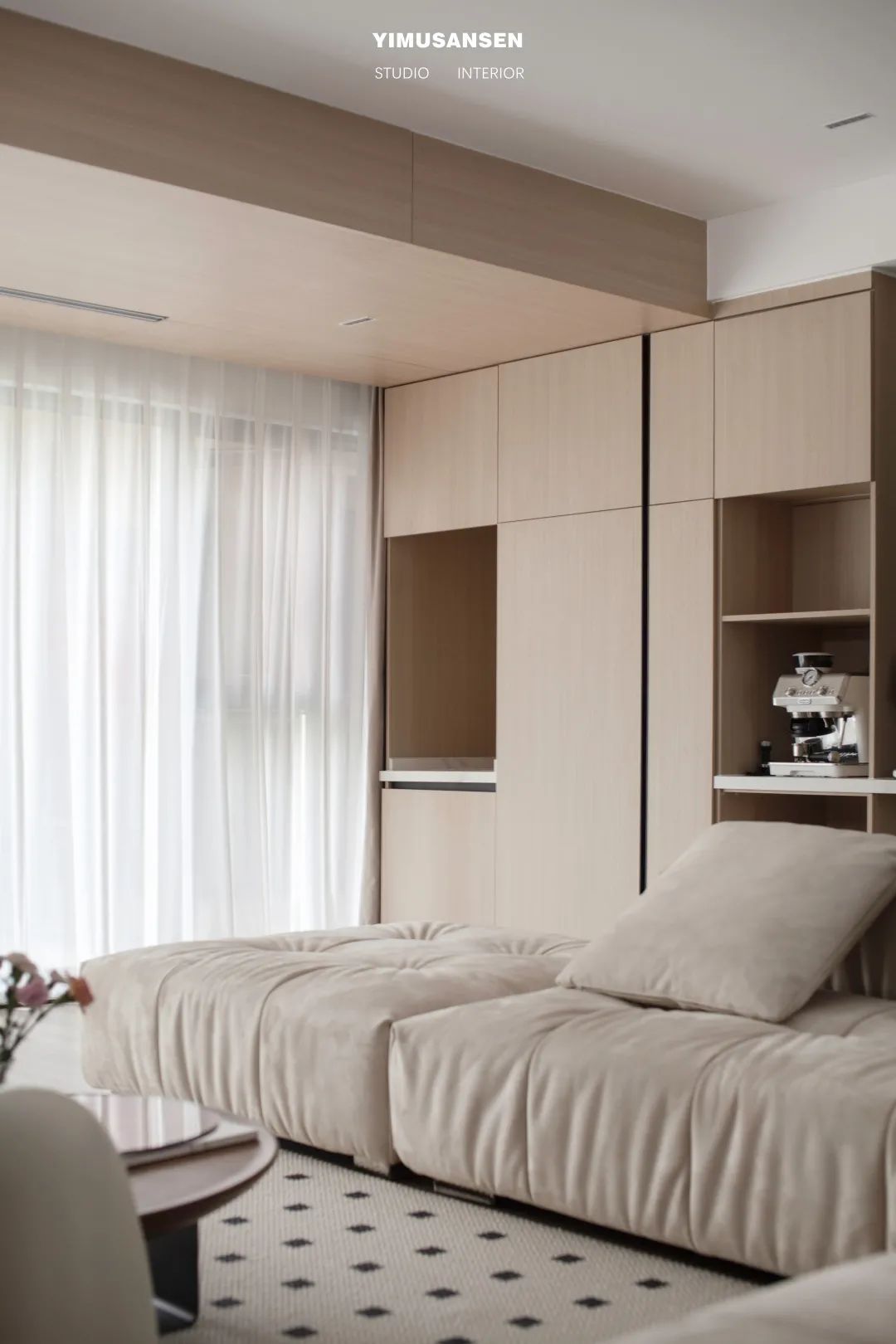 黑白与原木交织,美出圈的舒适家丨中国遂宁丨一木叁森设计-24