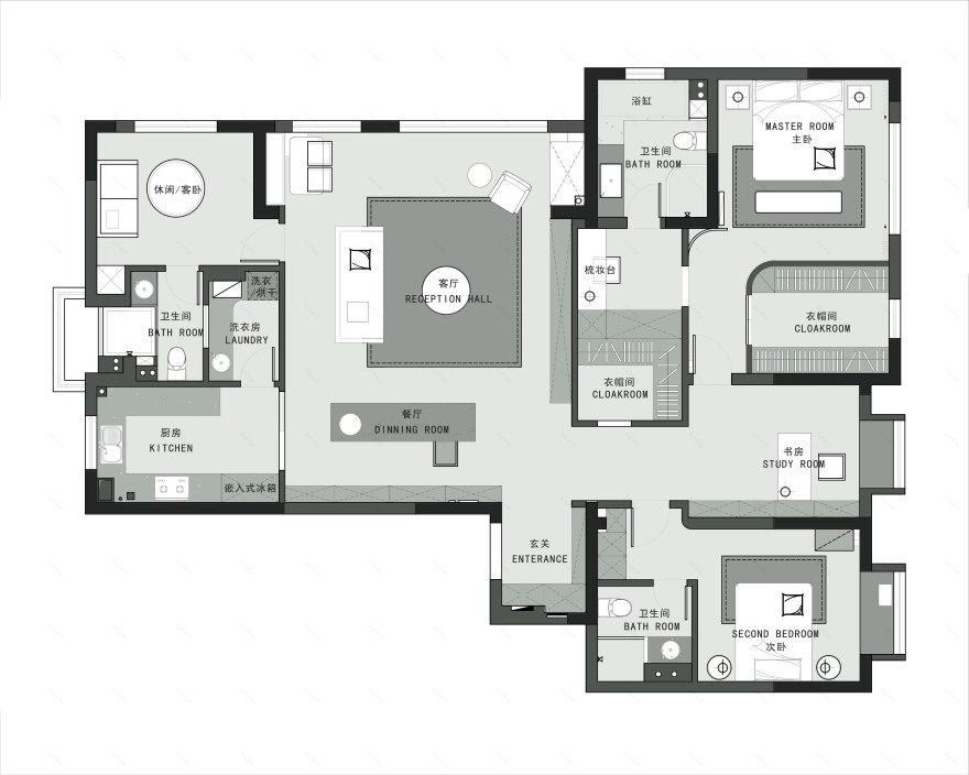 自由舒适的居室空间设计-9