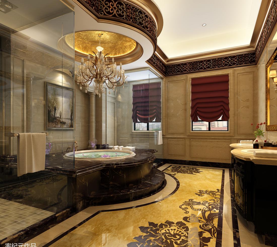 海逸王墅独栋别墅 | 石材与木质的奢华融合-24