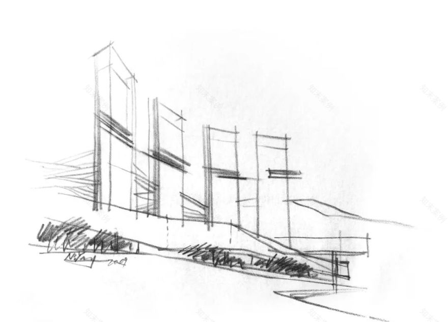 广州南湖山庄高层住宅 | 山地景观与空中院落完美融合-17