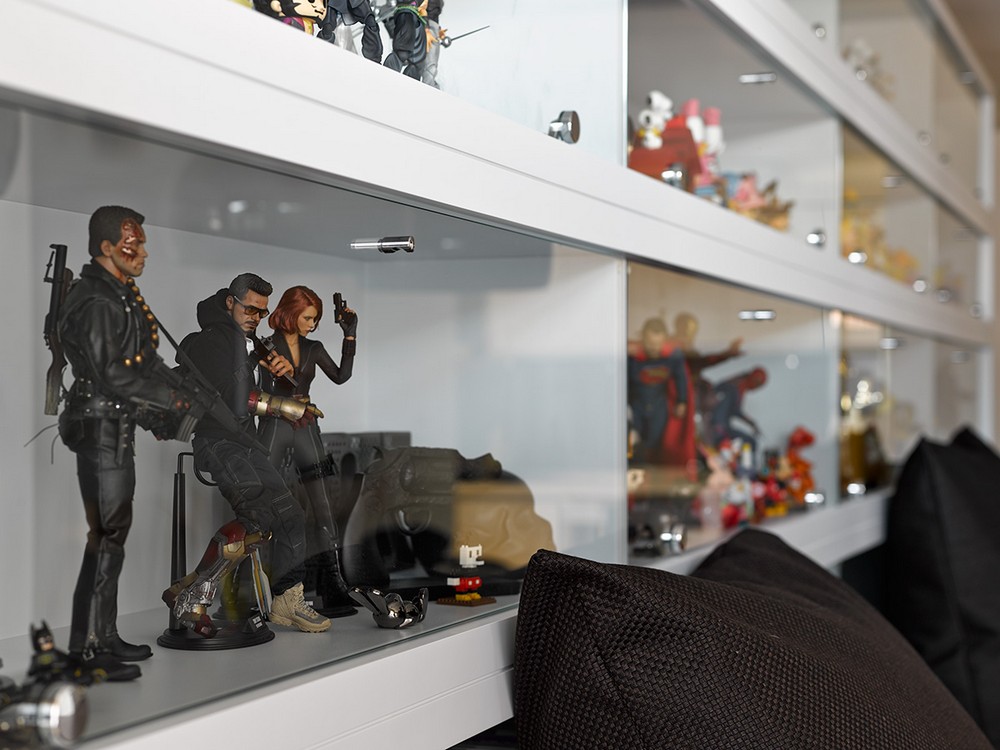 带有整墙置物架的概念风公寓设计丨中国台湾丨Ganna Design Studio-26