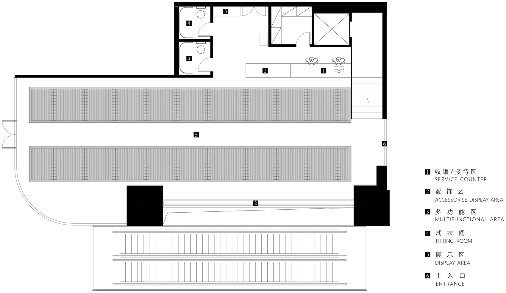 SND重庆环球金融中心WFC概念店丨中国重庆丨万社设计Various Associates-83