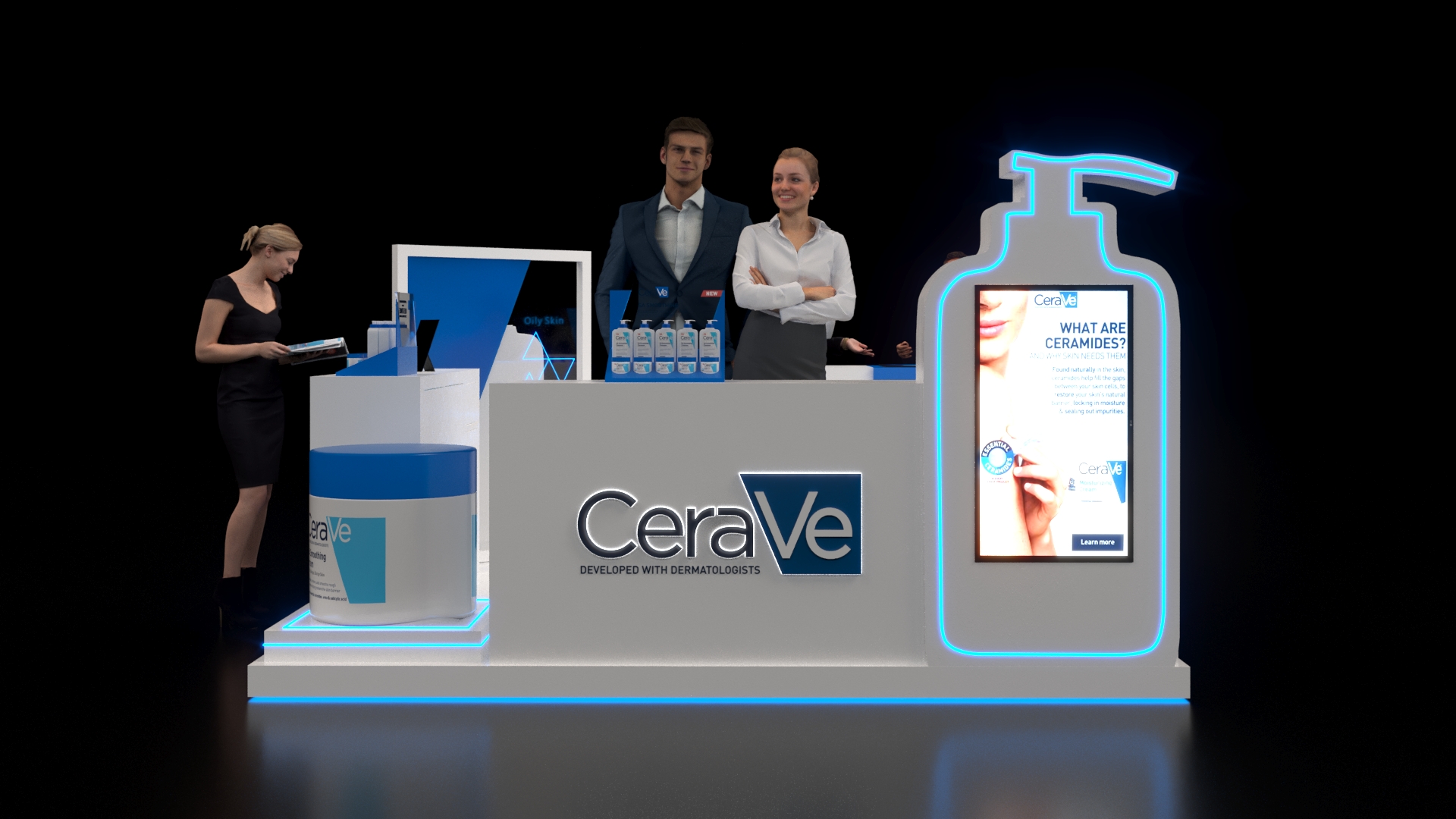 适乐肤展台丨Brand Aid-4