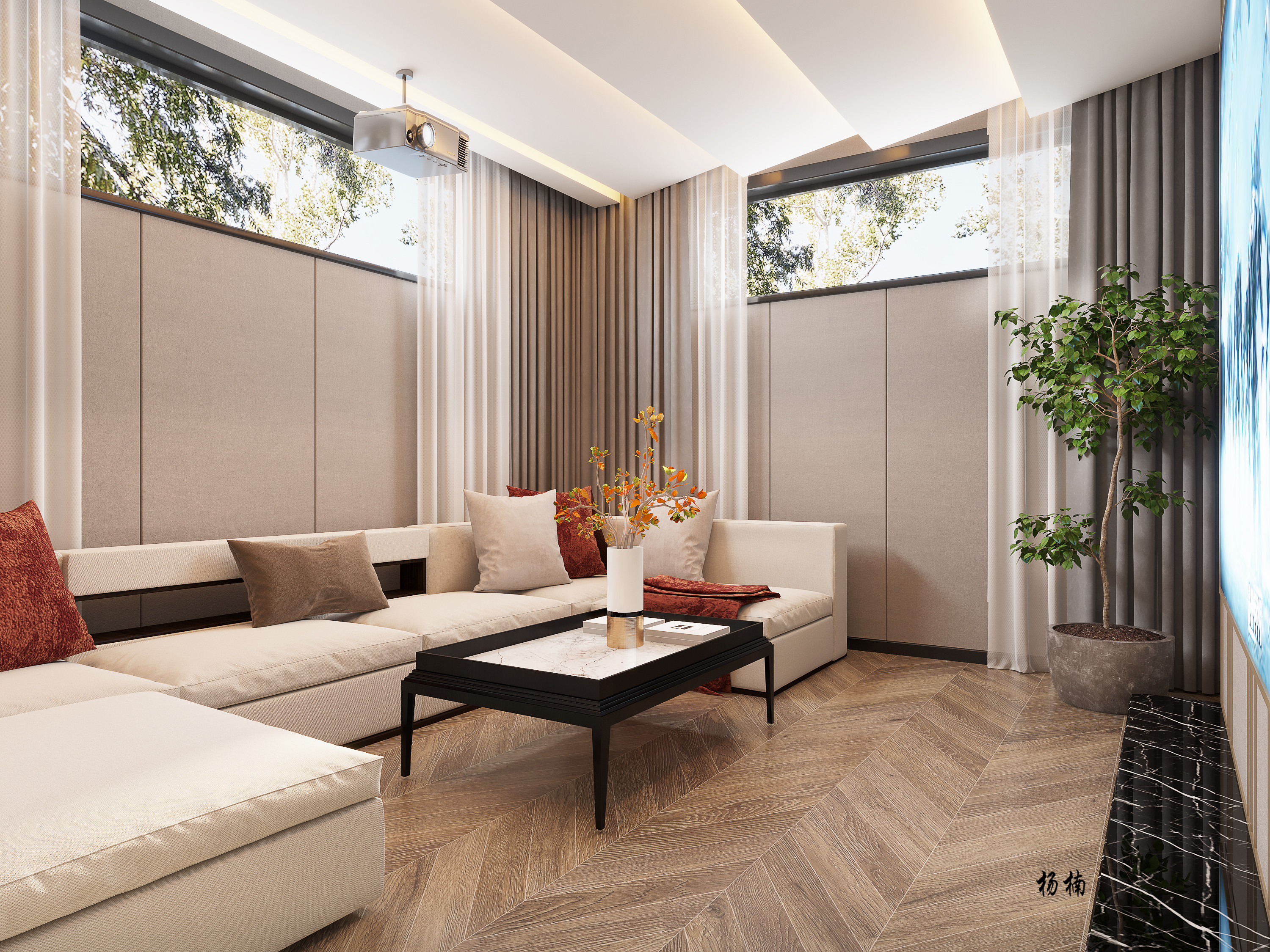 现代轻奢室内设计-6