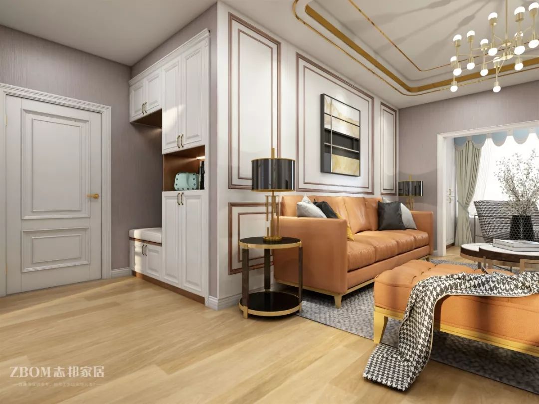 《小欢喜》简欧轻奢，温馨时尚的三口之家-49