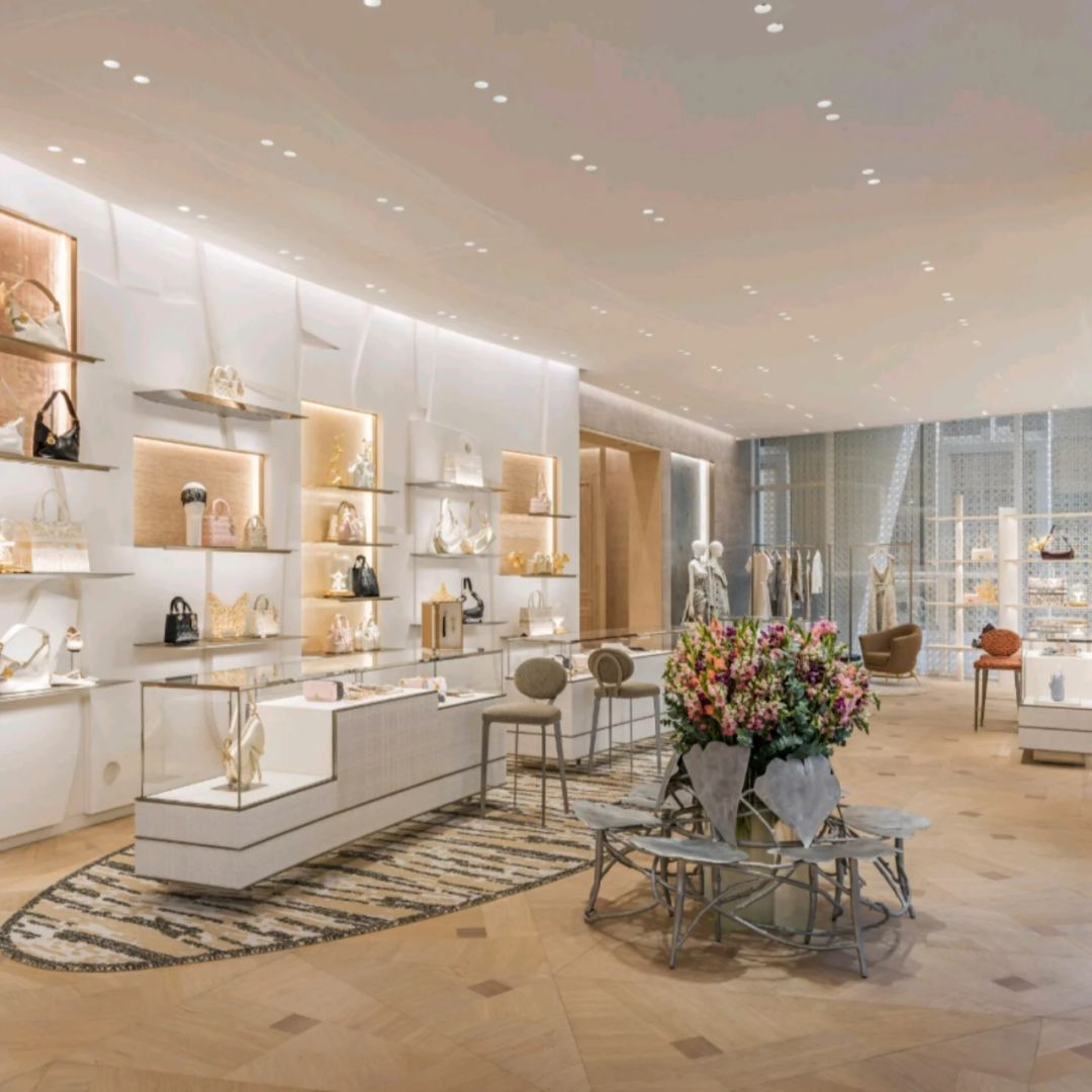 迪奥北京太古里旗舰店丨中国北京丨法国建筑师克里斯蒂安·德·波特赞帕克-21