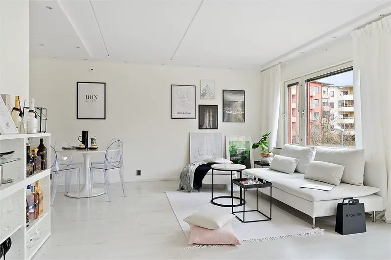 瑞典少女心粉色公寓设计-2