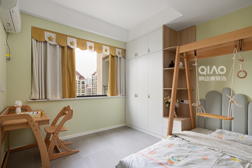 爱加西西里现代原木风装修案例丨中国重庆丨重庆俏业家装饰-45