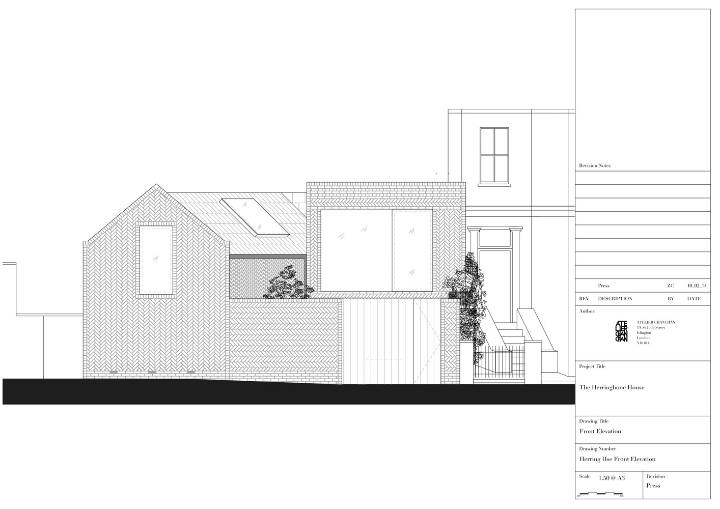 The Herringbone House  Atelier Chanchan-30