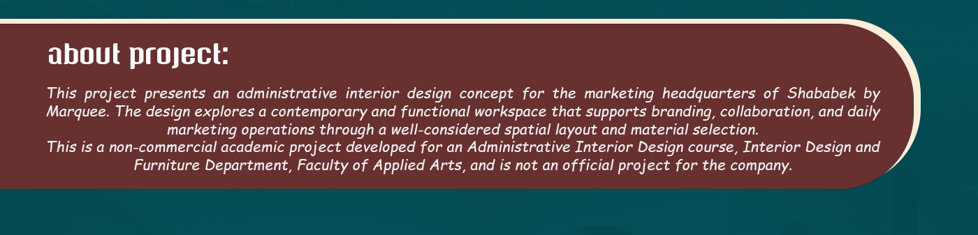 Administrative interior design "marquee company"-1