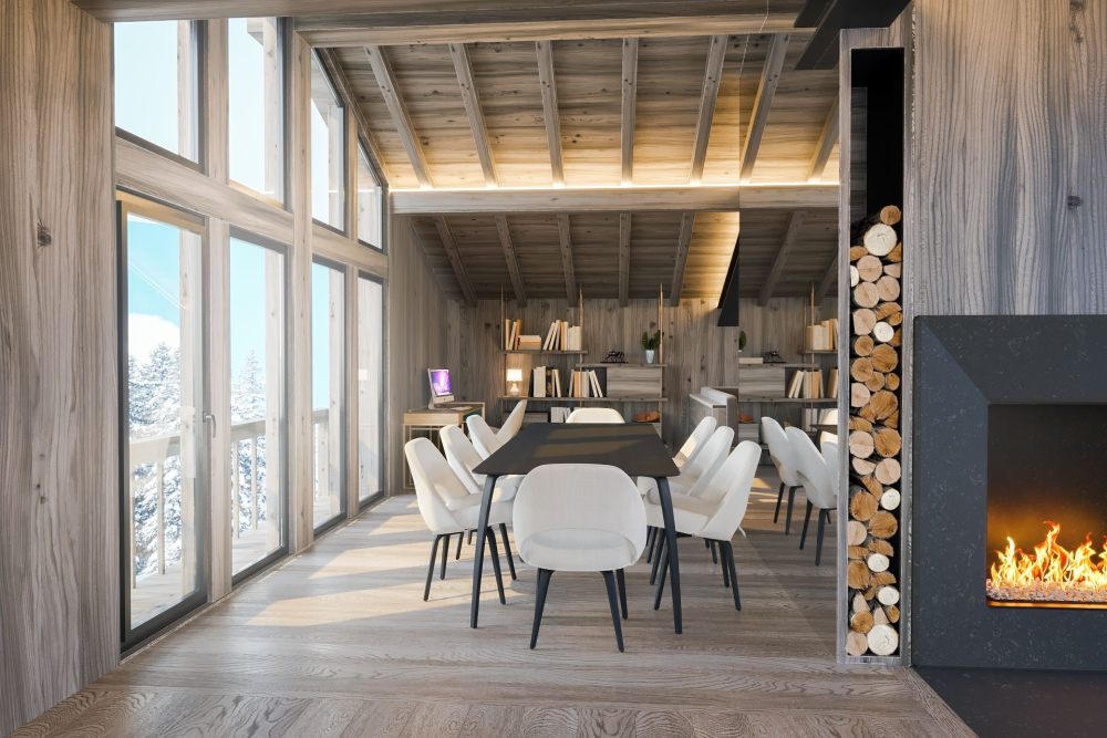 法国 Chalet 度假别墅 | Isabelle Stanislas-3