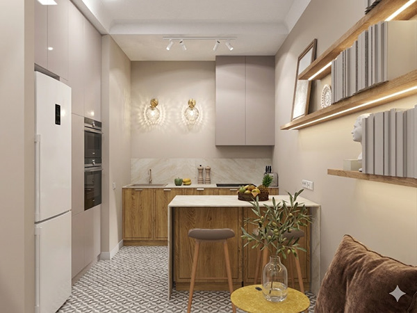 Design project of an apartment on Richkova Street-26