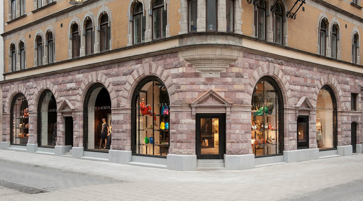 拉尔夫·劳伦由迈克尔·诺伊曼结构，斯德哥尔摩的旗舰店-5