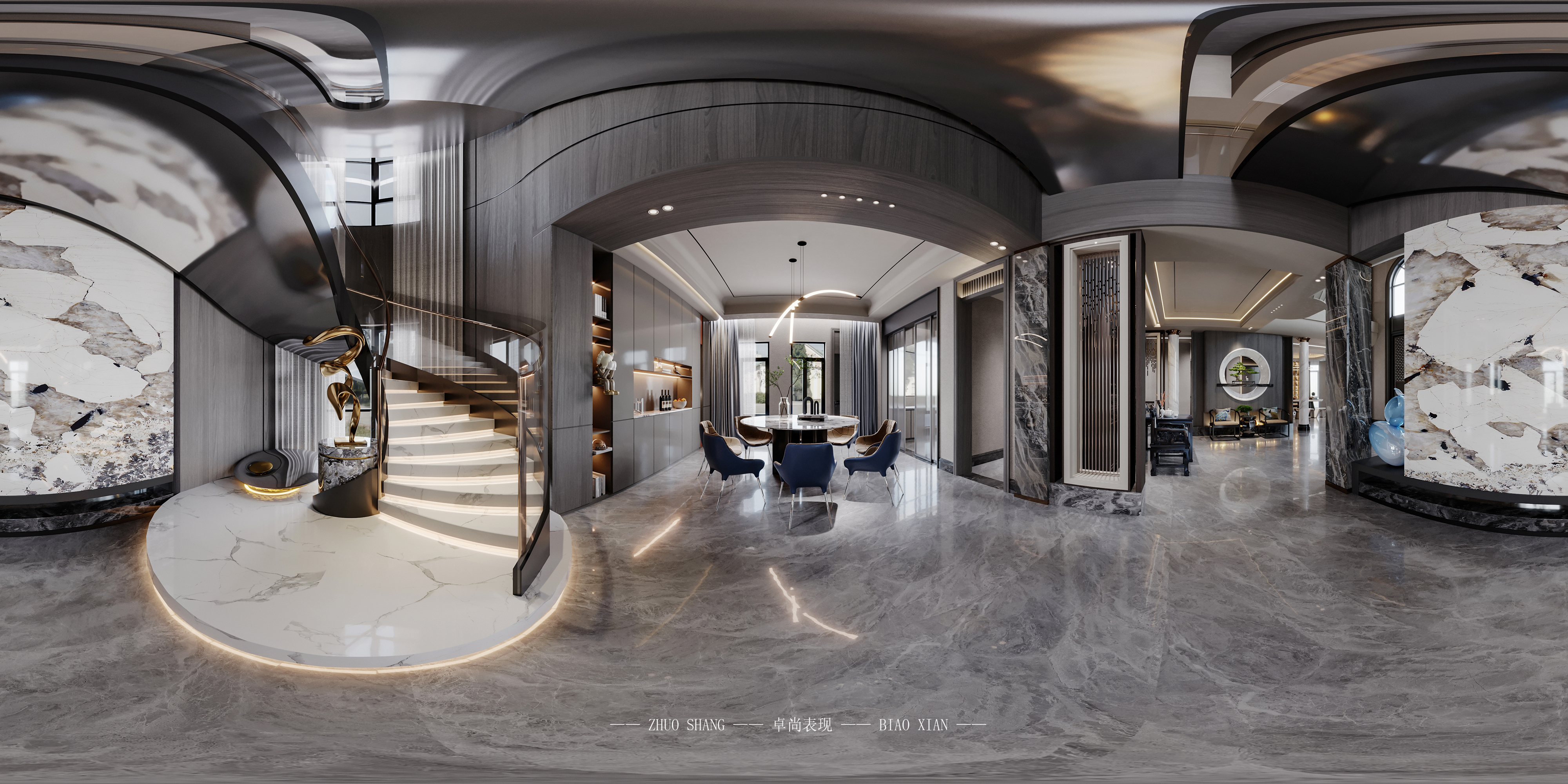 卓尚表现|现代风格  家装-2