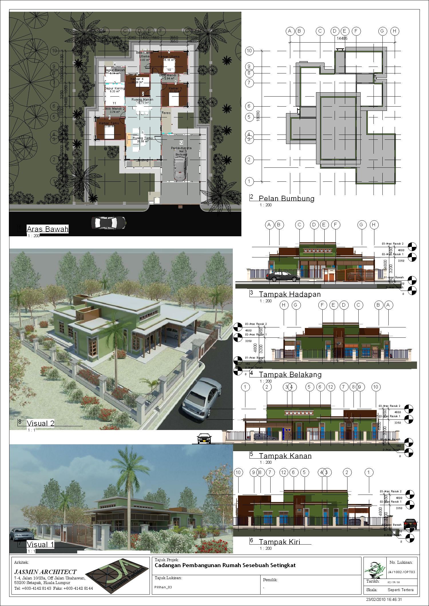 single storey bungalows at sabak bernam selangor malaysia-7