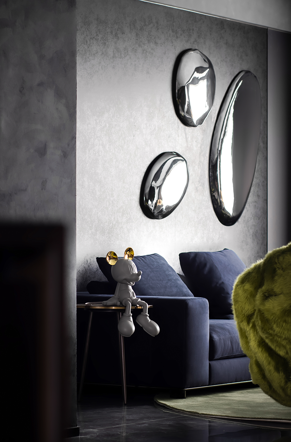 广西中海天钻大平层丨中国柳州丨上海诺纳建筑装饰设计有限公司,佛山舍田营造软装设计有限公司-17