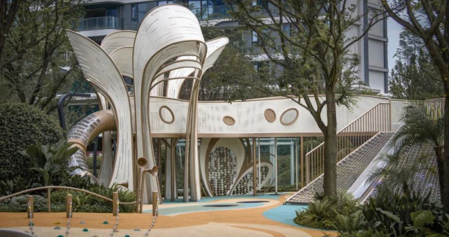 重庆新希望D10天际|儿童乐园|软装设计|尚沃出品-43