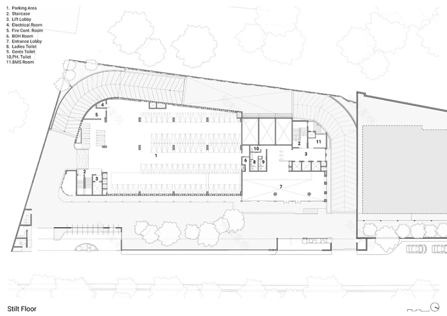 新德里 Ma· House 办公大楼丨印度新德里丨Studio Lotus-81