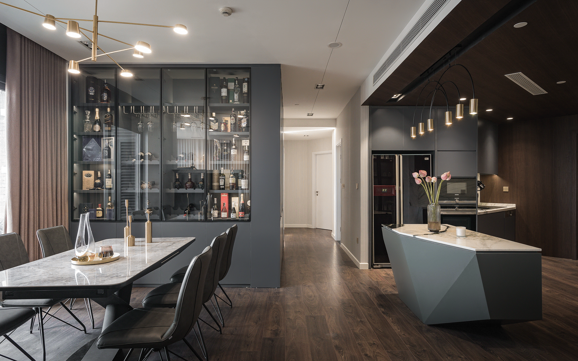 SUN GRAND APARTMENT 室内设计丨越南河内丨SEN Design-13