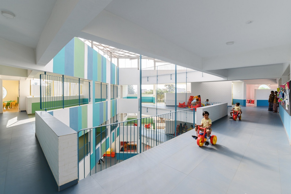 印度 Sanskruti 幼儿学校丨Shreyas Patil Architects-31