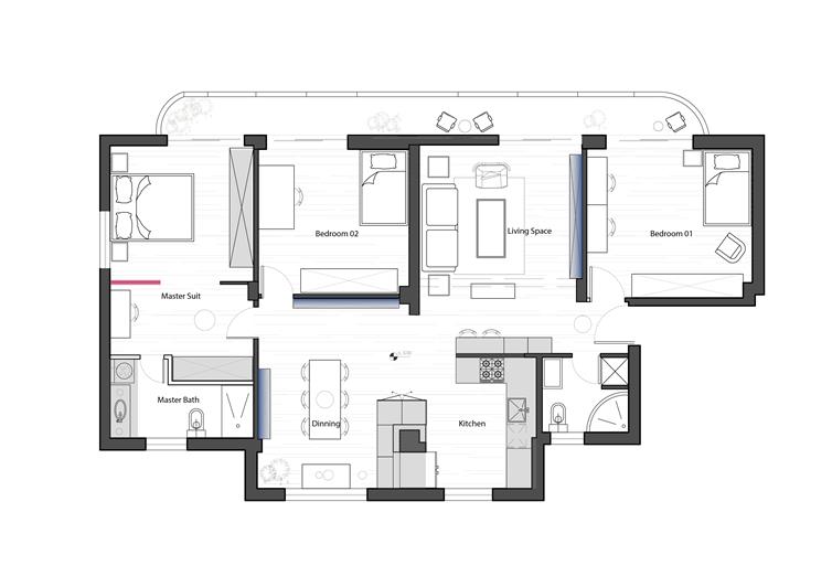 耶路撒冷公寓翻新以保留文化特色丨以色列特拉维夫丨莎拉·罗夫曼和丹娜·科林-49