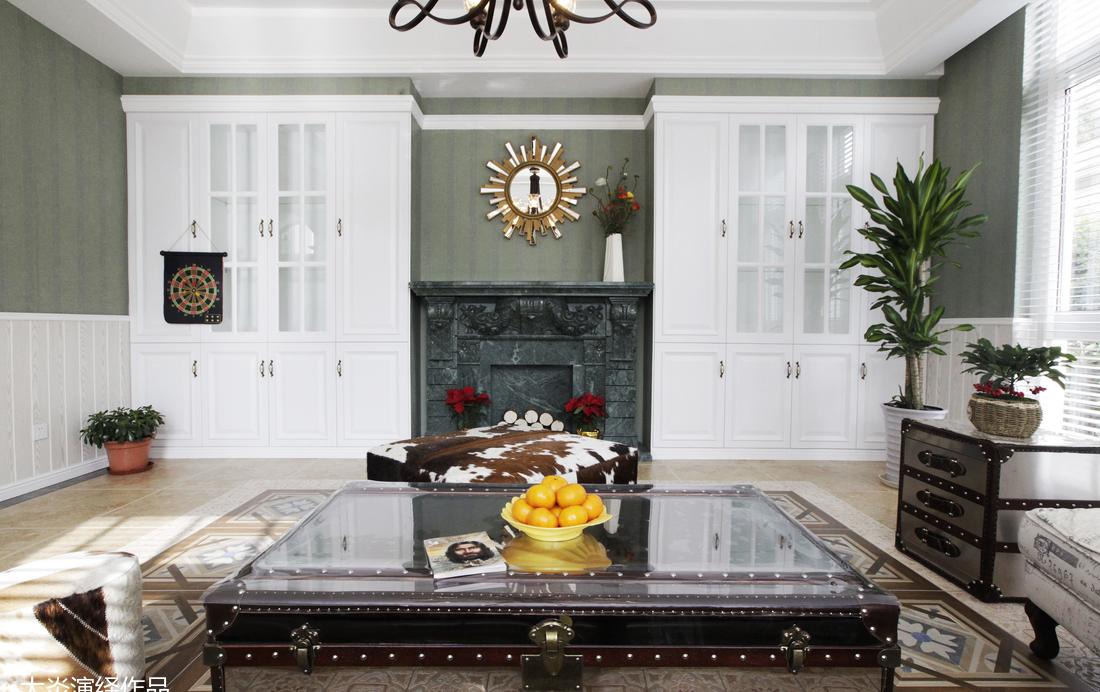 天籁园圣诞美式乡村风设计,温馨自然怀旧-4