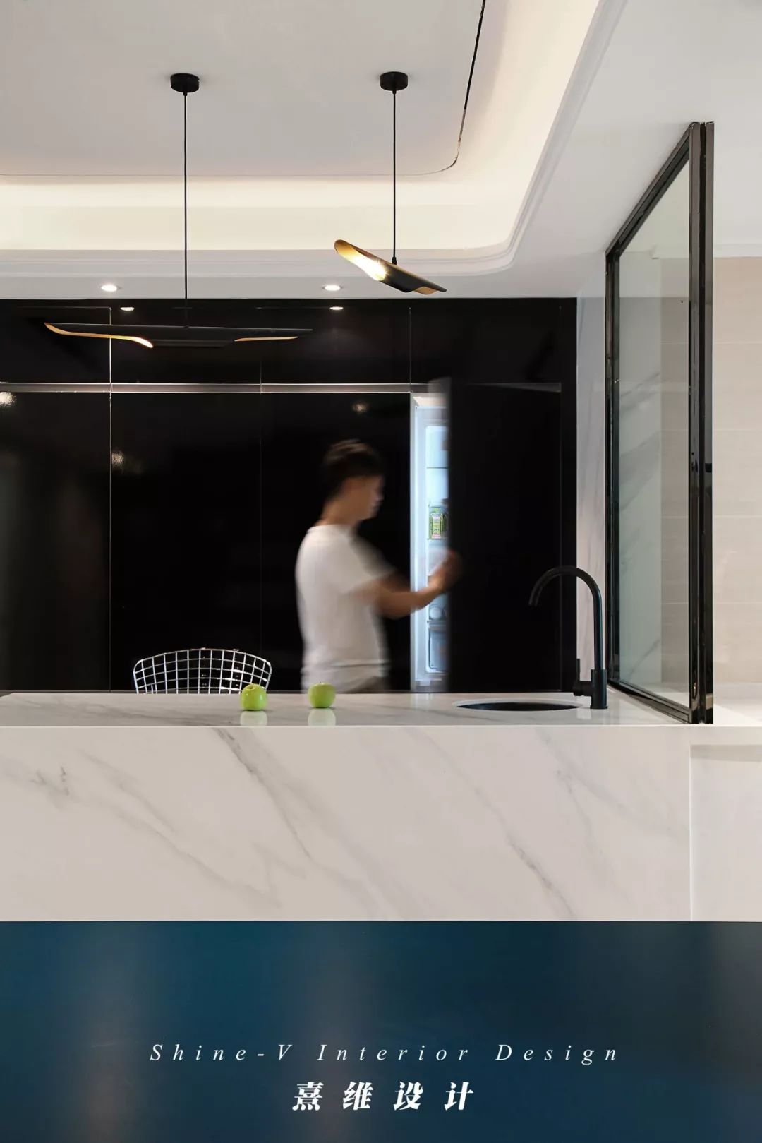 《溯洄》精装房改造 | 黑白灰的现代简约之家-69