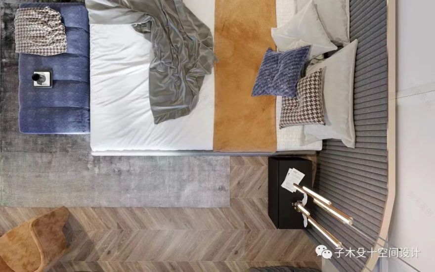 现代轻奢的家居艺术,吉林 1000㎡空间设计解读丨中国吉林丨子木殳十空间设计-22