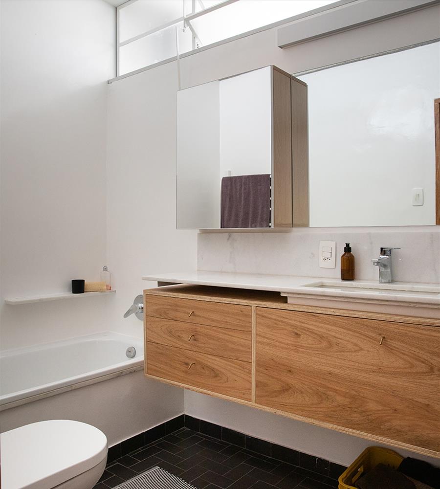 巴西公寓改造，尊重原始结构，引入自然光与通风-10