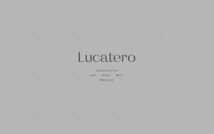 墨西哥建筑事务所 Lucatero Arquitectos 视觉形象升级-0
