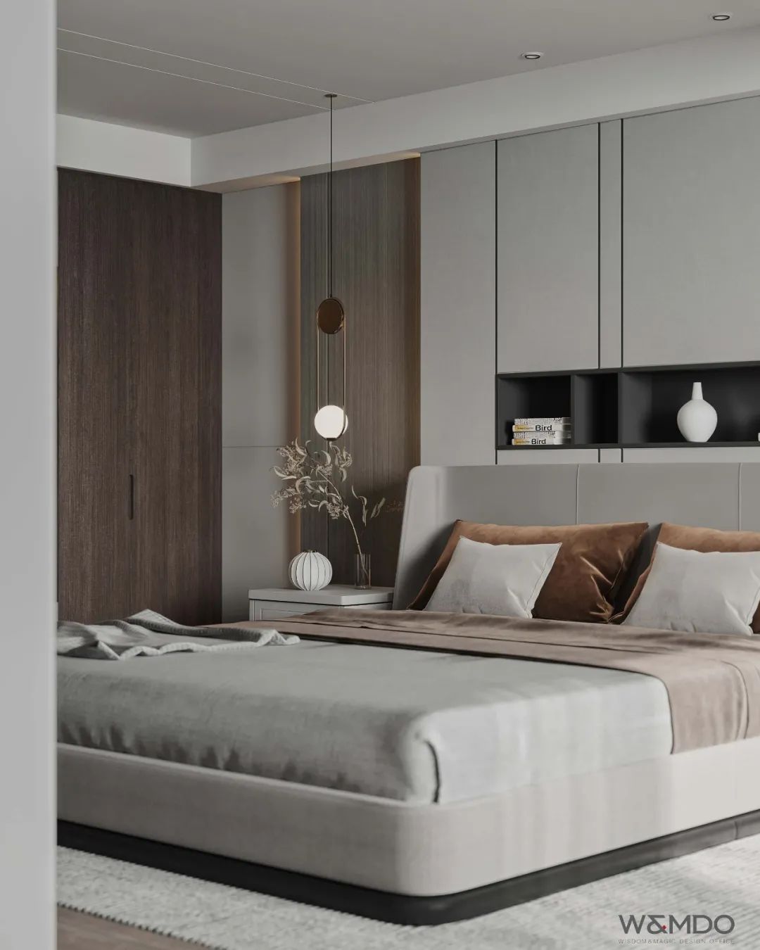 现代意式简约家居，祝潇刚的温馨之作-37