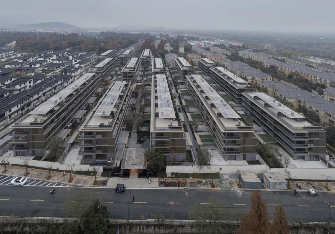 现代叠院建筑丨是然建筑摄影-7