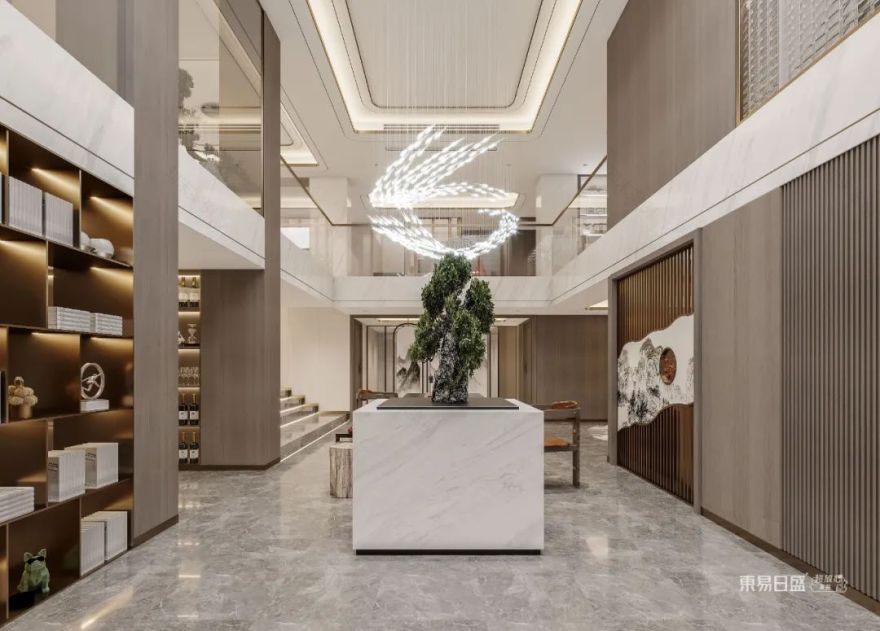 清韵东方 · 550㎡新中式风格别墅设计-15