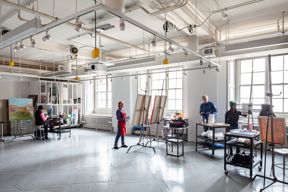 乔治·华盛顿大学——科科伦艺术与设计学院翻新工程-9