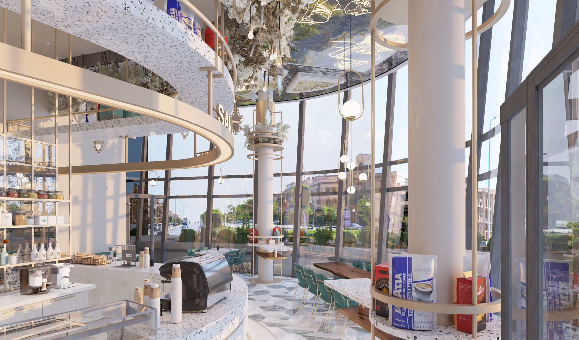 当代面包房与咖啡馆丨埃及丨Zodiac ADC-14