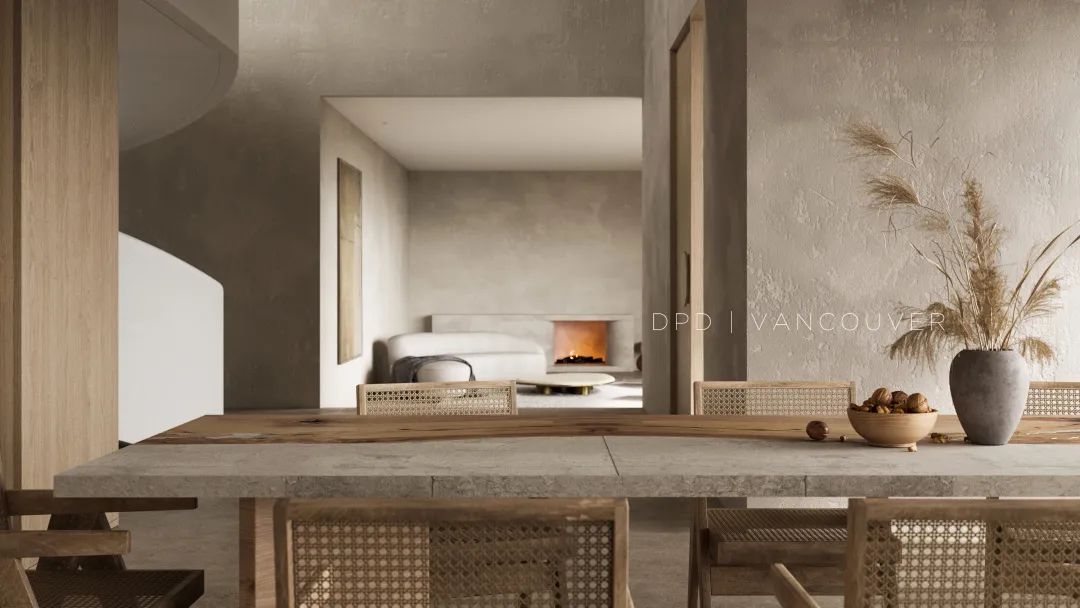 温哥华梁宅 | 简约侘寂,与自然共融-12