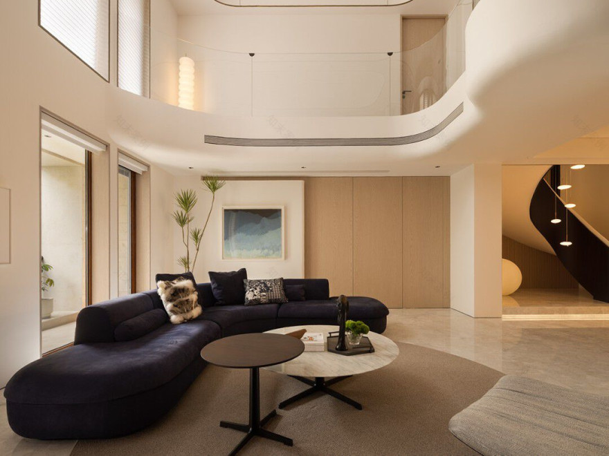 温州 350㎡置信别墅丨中国温州丨田雨室内设计工作室-3