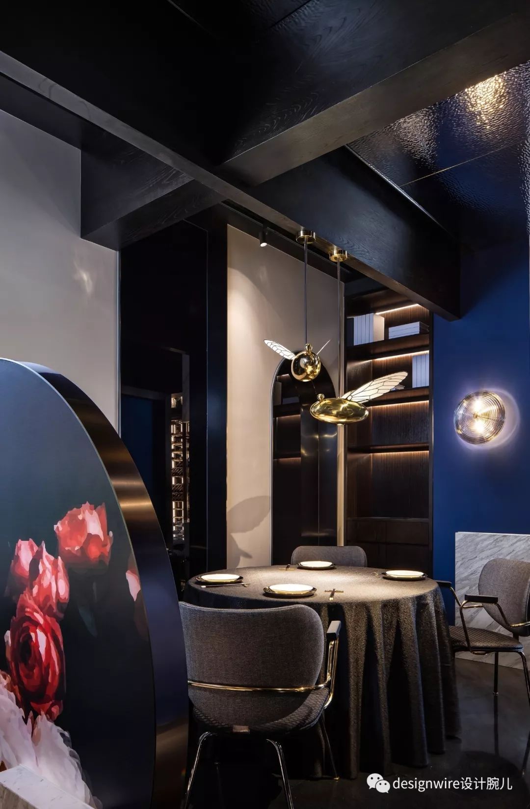 曾建龙打造花禾牛浦东店 | 红艳空间里的美学盛宴-40