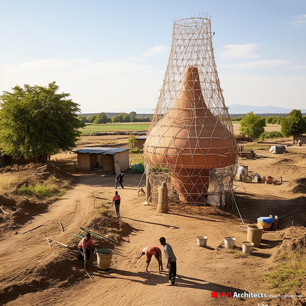 Termiet nes Tower clean water collection-7