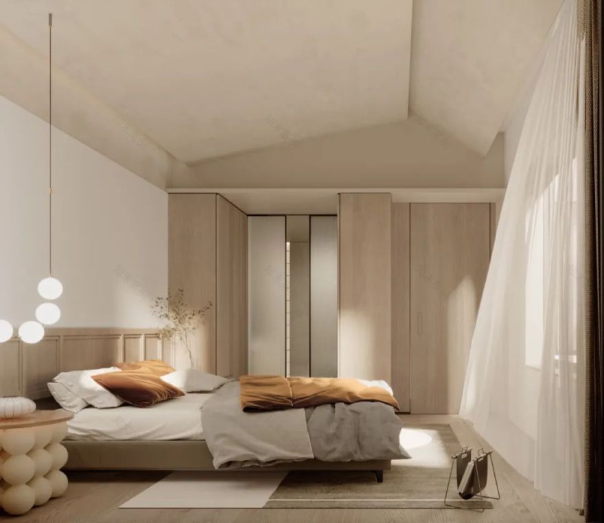 首发.璞凡设计|上海阅麓山275㎡别墅,有温度的侘寂极简-34